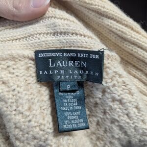 Lauren Ralph Lauren Beige Sweater